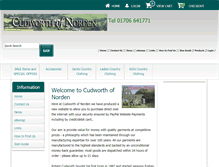 Tablet Screenshot of cudworthofnorden.co.uk